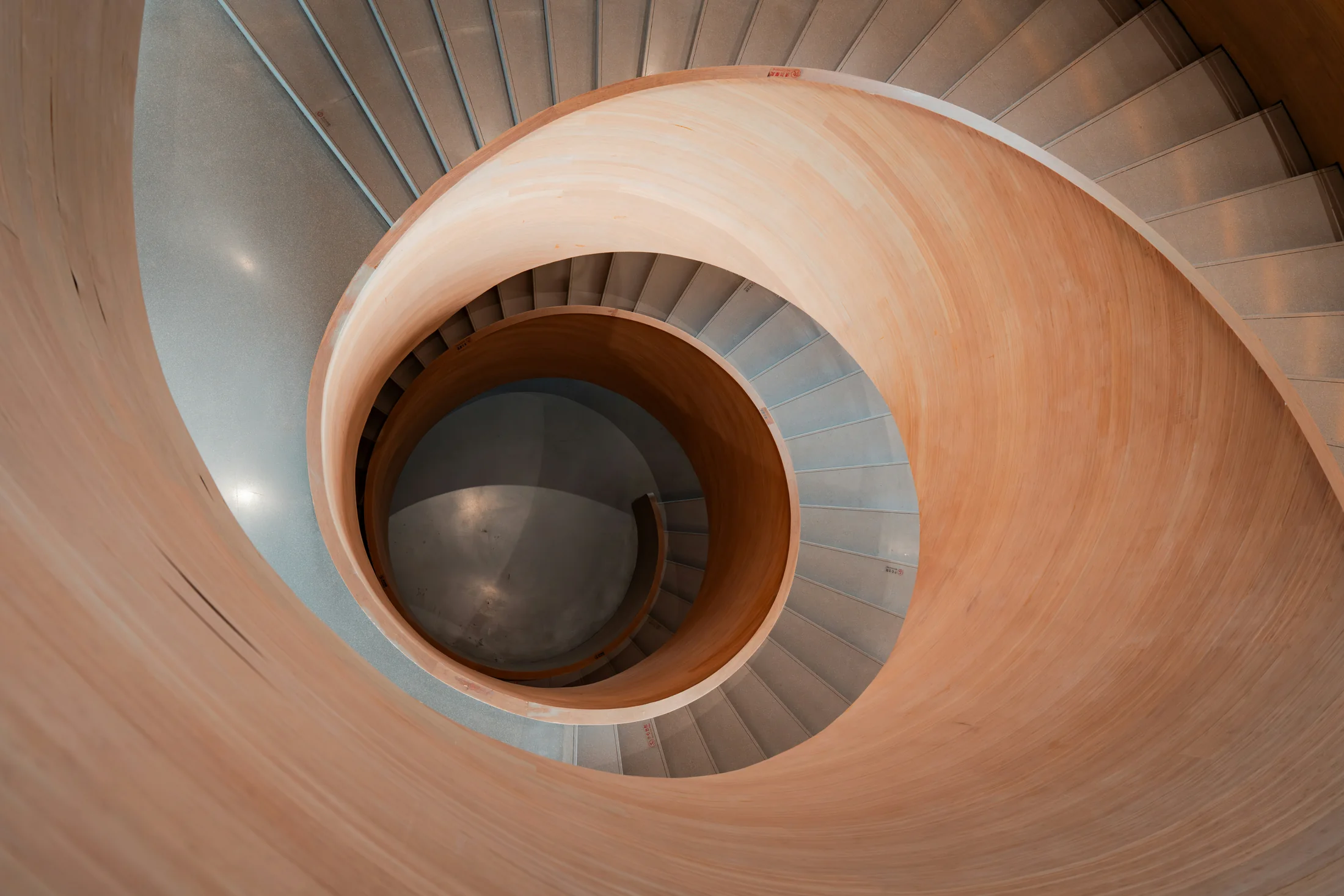 Arquitetura com escada circular